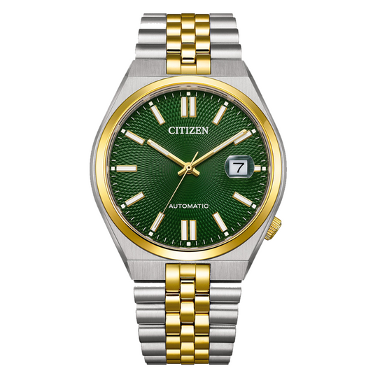 Citizen Tsuyosa Mechanical Green Dial 60 Automatic Men's Watch NK0024-54X