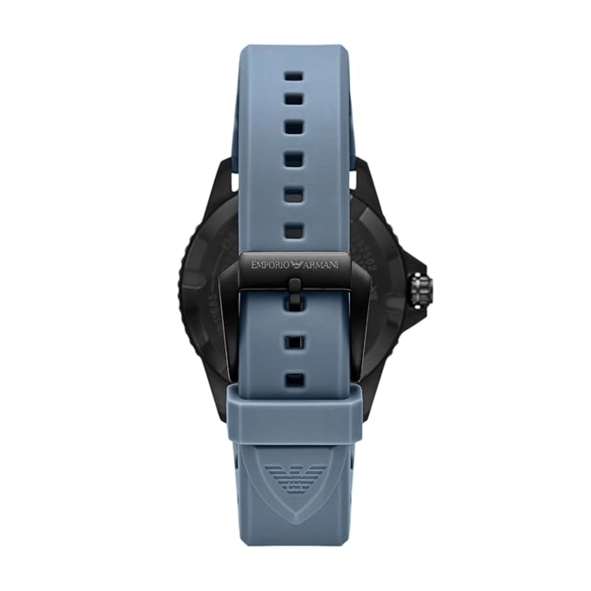 Emporio Armani Blue Dial Analog Silicon Strep Men's Watch AR11685