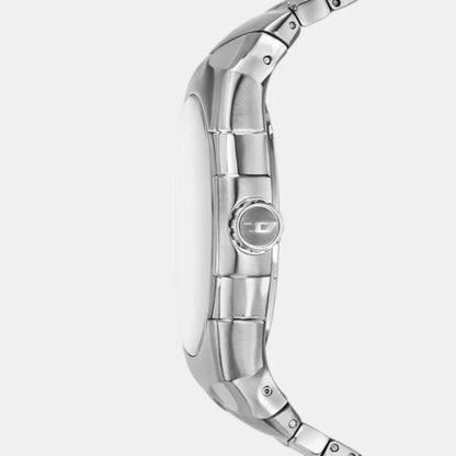 Diesel D-Sruptor Quartz Silver Dial Analog Stainless Steel Men Watch DZ2212