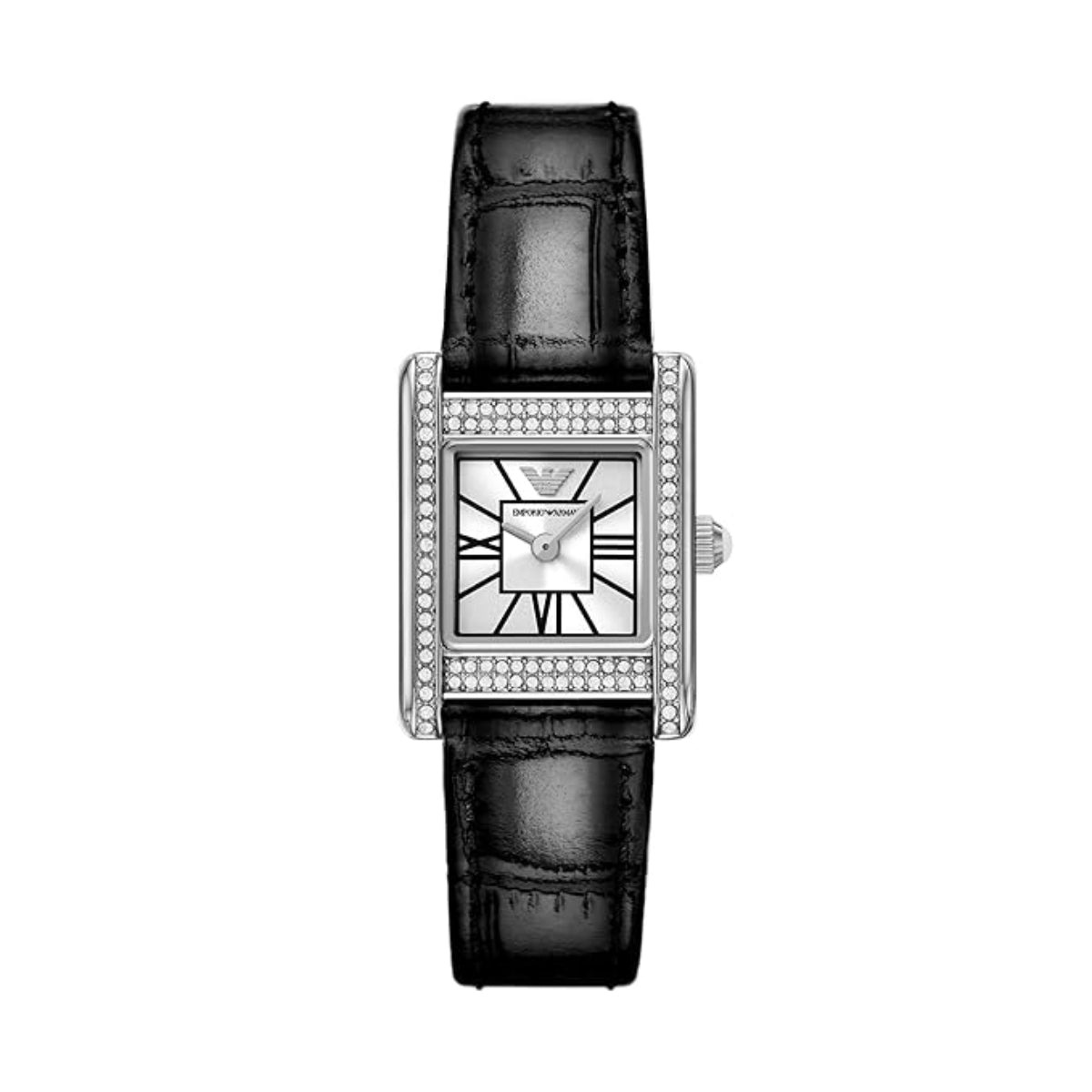 Emporio Armani Genni Silver Rectangular Dial Women Watch AR11660