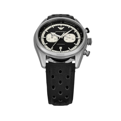 Emporio Armani Quartz Black Dial Chronograph Analog Men's Watch AR11635