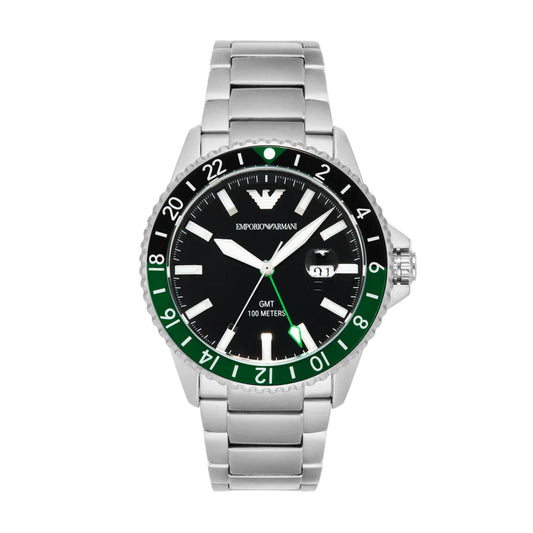 Emporio Armani Black Dial Analog Watch For Men AR11589