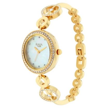 Titan Raga Mother of Pearl Dial Women Watch NS2539YM02