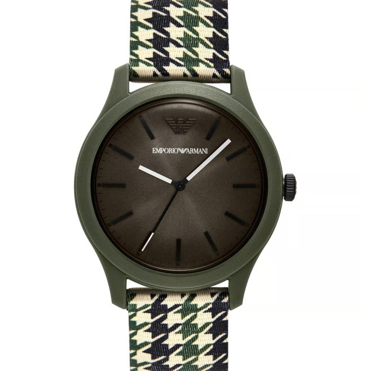 Emporio Armani Three hand tide ocean material Nylon Fabric Men Watch AR11694