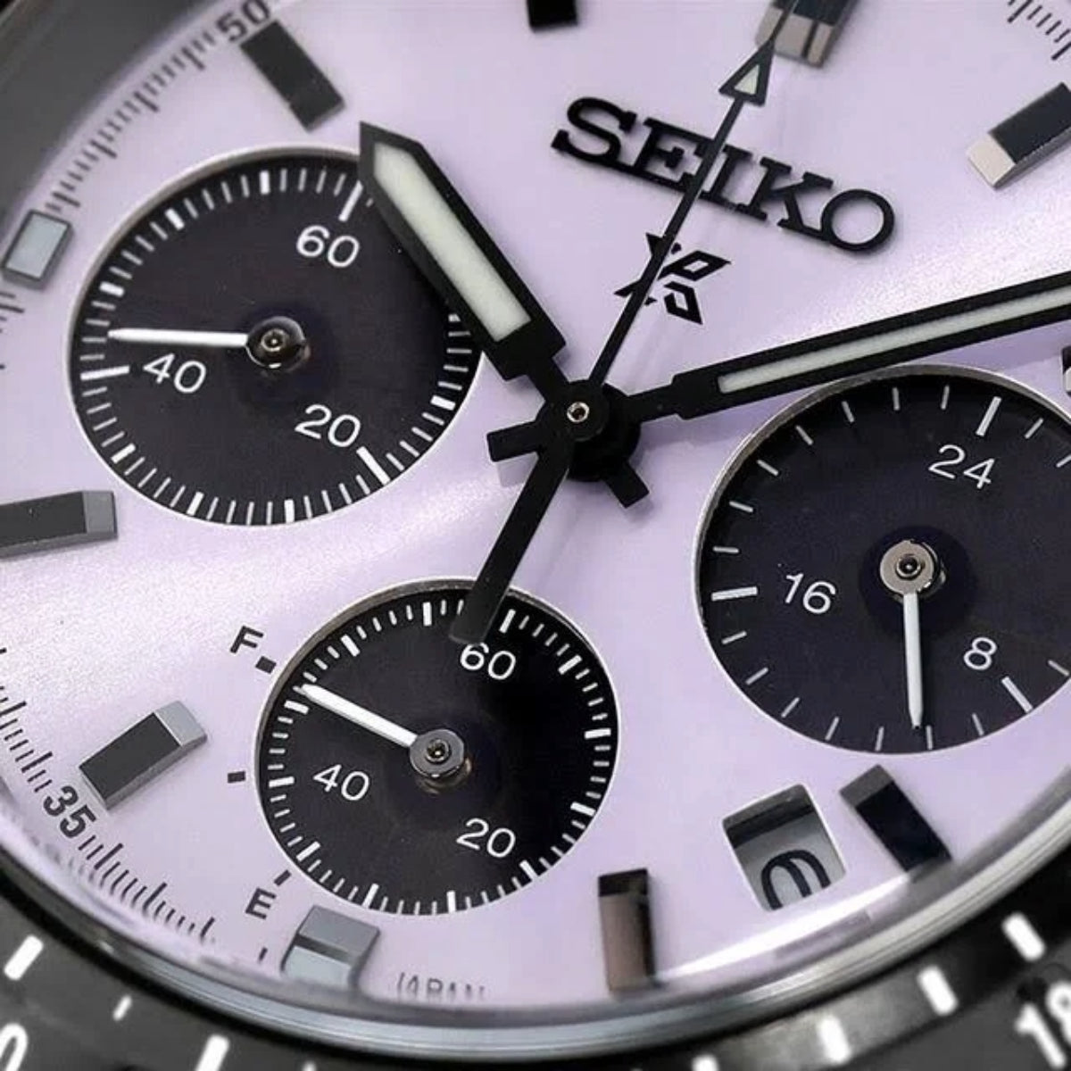 Seiko Prospex Speedtimer Panda Dial Solar Men's Watch SSC955P1
