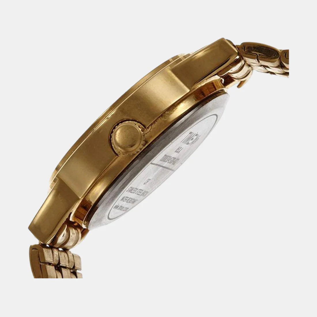 Timex Women's Gold Analog Stainless Steel Watch B304