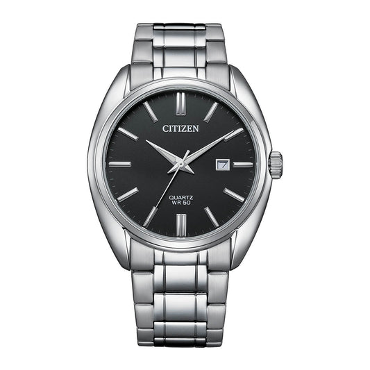 Citizen Hyperion Quartz Black Dial Men's Watch - BI5100-58E