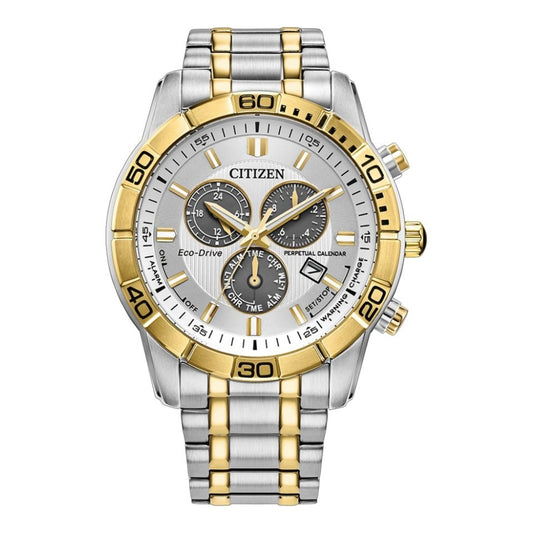 CITIZEN Eco-drive Quartz Silver Dial Analog Men's Watch BL5634-51A