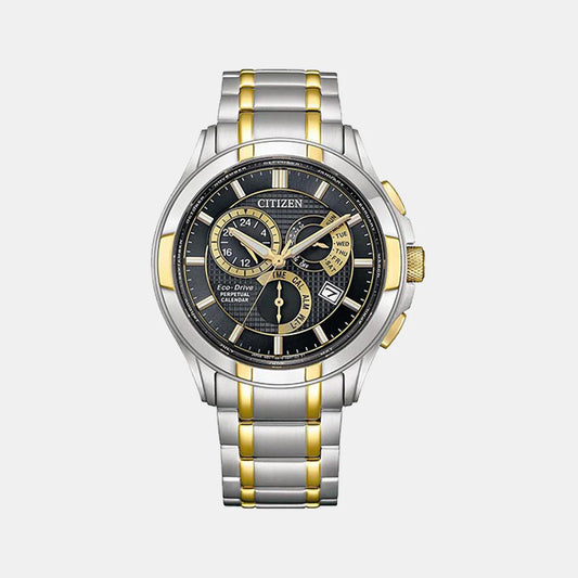 Citizen Eco-Drive Perpetual Calendar With Stainless Steel Chronograph Men Watch BL8164-57E