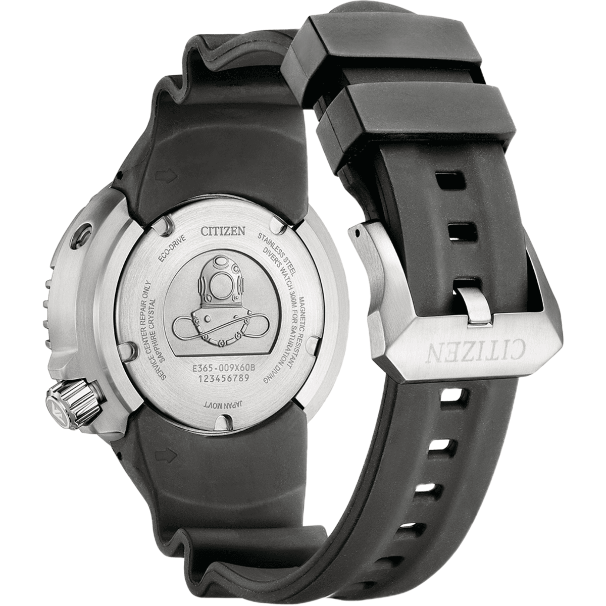 Citizen Promaster Eco-Drive Blue Dial Rubber Strap Men's Watch BN1025-08L