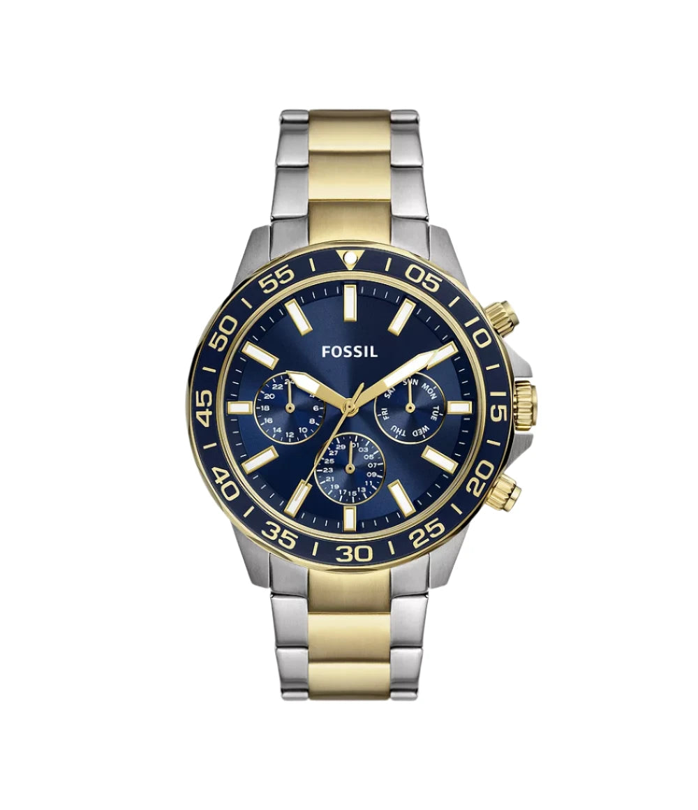 BQ2867 Fossil | Bannon Multifunction Two-Tone Stainless Steel Watch