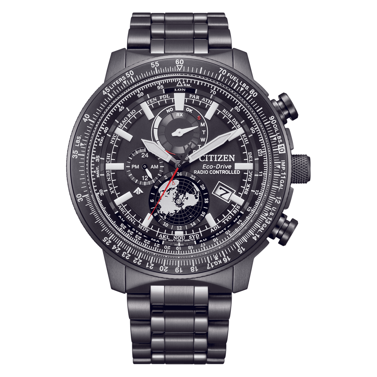 CITIZEN Promaster Eco-Drive Black Dial Chronograph Men's Watch BY3005-56G