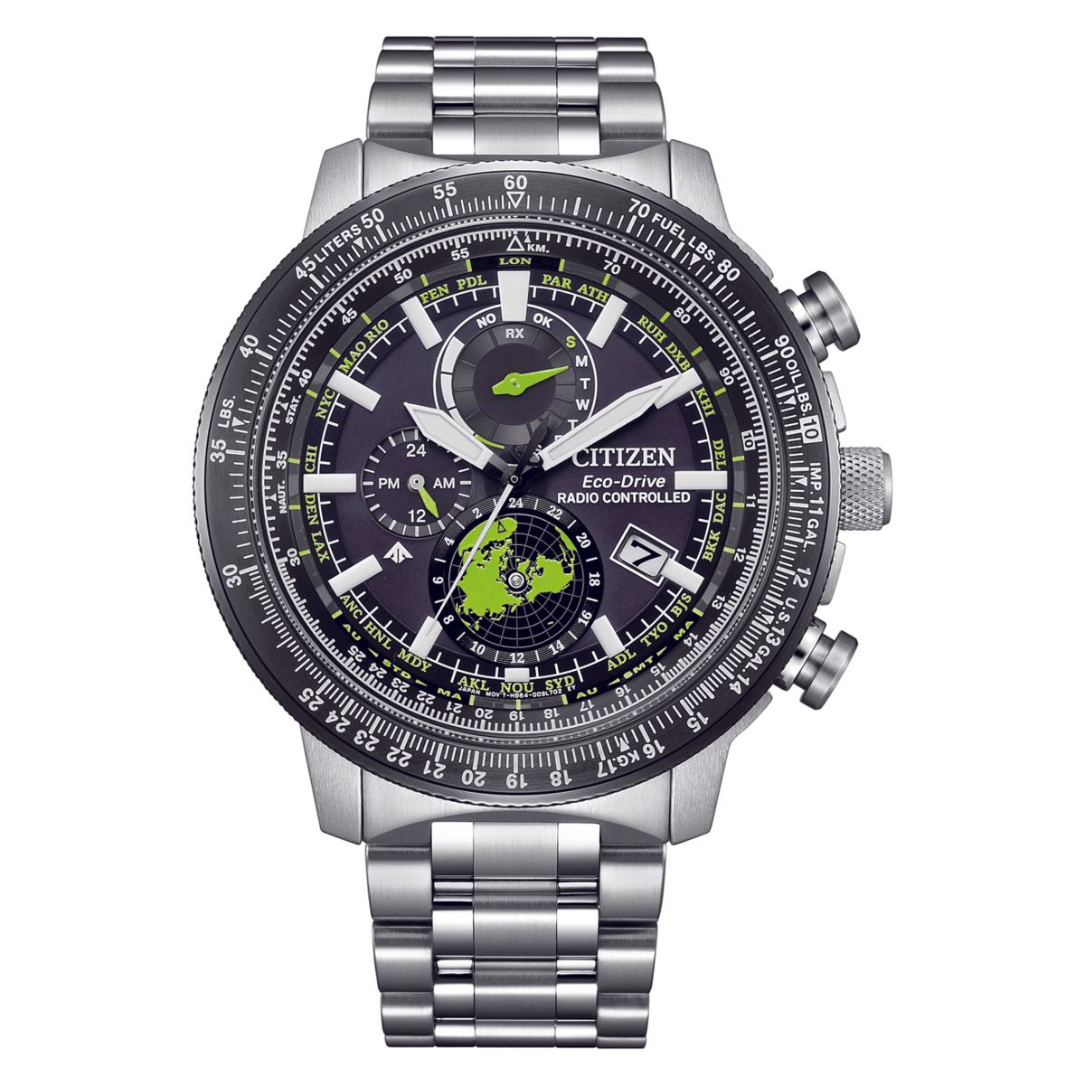 CITIZEN Promaster Eco-Drive Black Dial Chronograph Men's Watch BY3006-53E