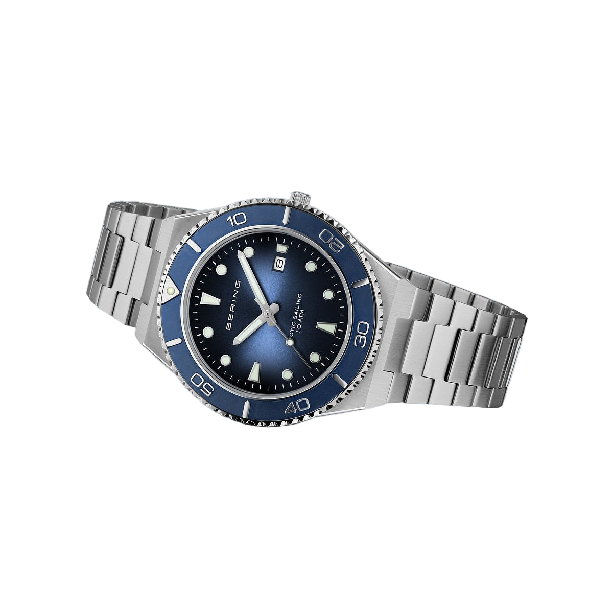 Bering Classic Arctic Sailing Blue Dial Analog Men Watch 18940-707