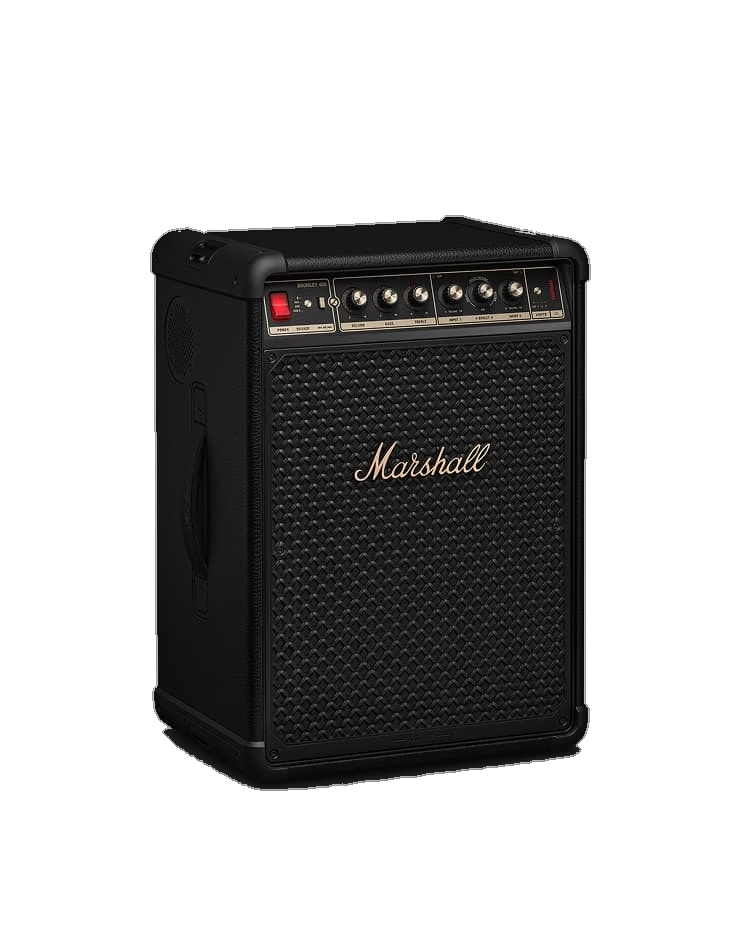Marshall BROMLEY 450 Party speaker with 40+ hours of portable playtime Black and Brass