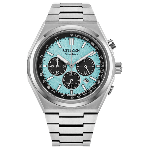 CA4610-85M Citizen | Blue Tone Dial Zenshin Chrono Watch (Men) - Buy Now at Sai Creations Watches