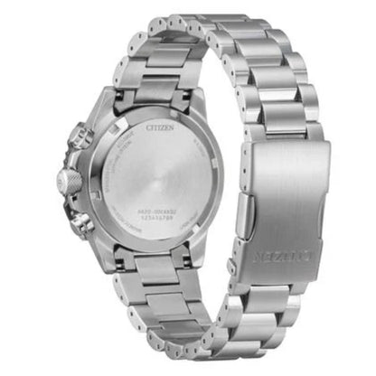 CITIZEN Eco-Drive Black Dial Analog Chronograph Men's Watch CA4664-60E