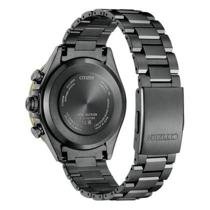 CITIZEN Black Eco-Drive 50th Anniversary Edition ATTES Men's Watch CC4078-51E
