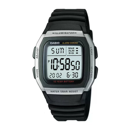 Casio D031 YOUTH W-96H-1AVDF Black Digital Unisex Watch