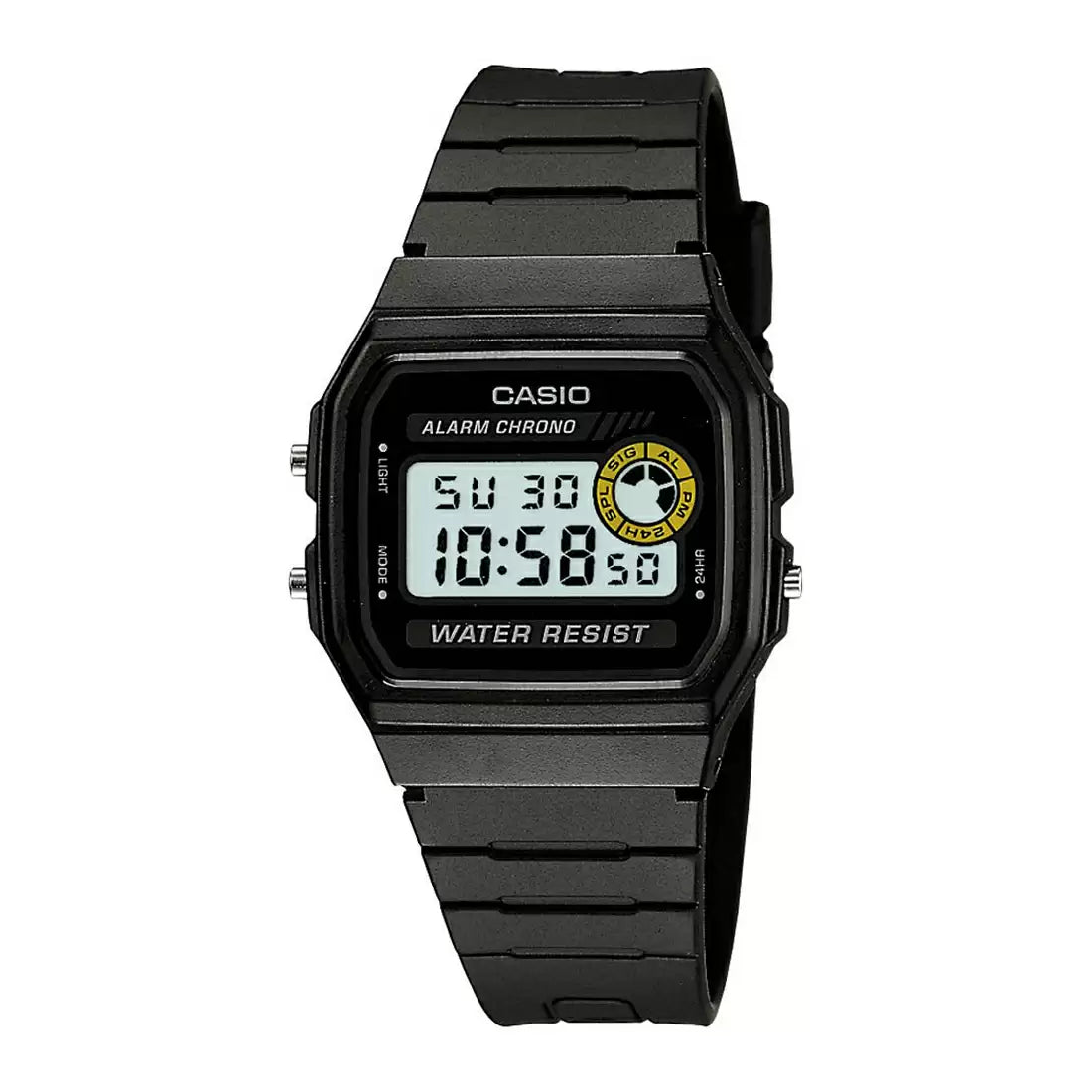Casio D052 YOUTH F-94WA-8DG Black Digital Unisex Watch – Sai Creations ...