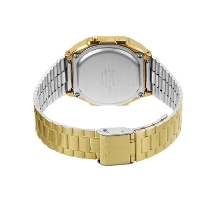 Casio Vintage A168WG-9W Gold Dial Digital Unisex Watch D169