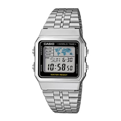 Casio VINTAGE COLLECTION A500WA-1DF - D133 Silver Digital - Unisex Watch