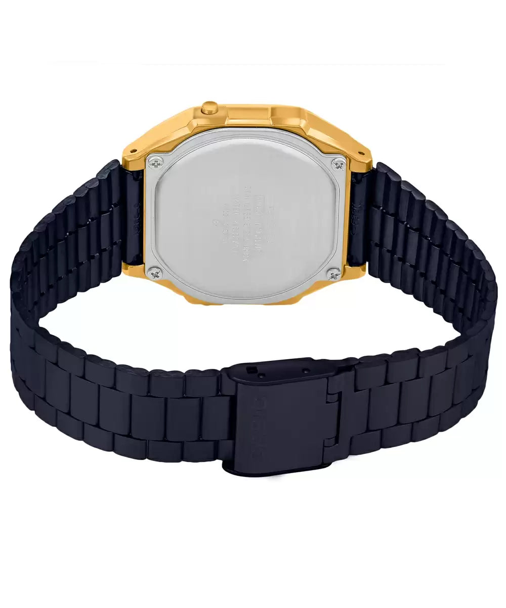Casio VINTAGE COLLECTION A168WEGB-1BDF - D148 Black Digital - Unisex Watch