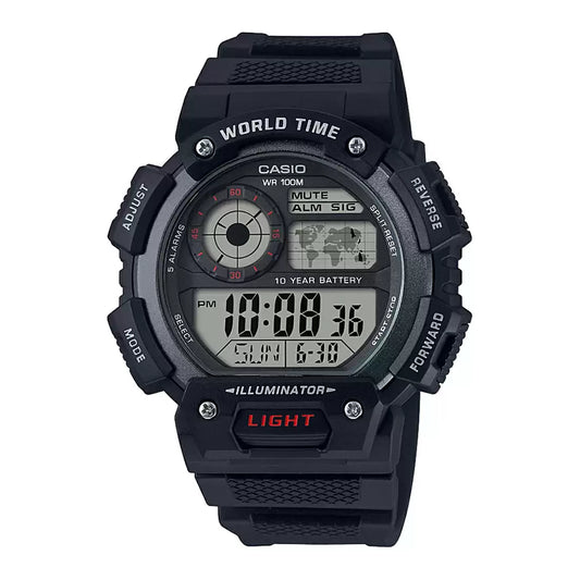 Casio YOUTH AE-1400WH-1AVDF - D152 silver Digital - Men's Watch