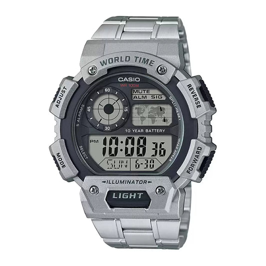 Casio YOUTH AE-1400WHD-1AVDF - D153 silver Digital - Men's Watch