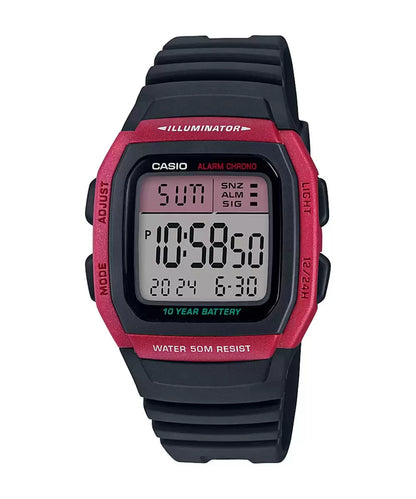 Casio YOUTH W-96H-4AVDF - D176 Black Digital - Unisex Watch