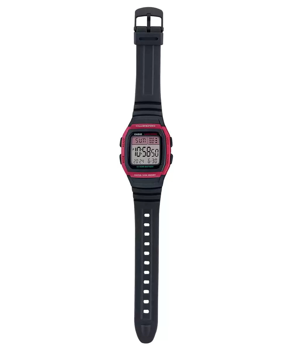 Casio YOUTH W-96H-4AVDF - D176 Black Digital - Unisex Watch