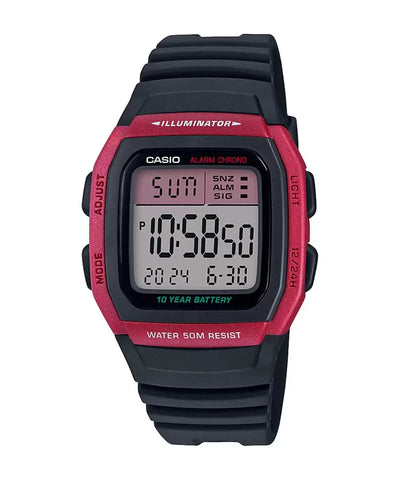 Casio YOUTH W-96H-4AVDF - D176 Black Digital - Unisex Watch - Buy Now at Sai Creations Watches