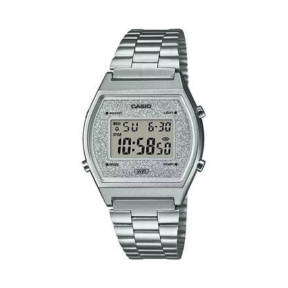 Casio VINTAGE COLLECTION B640WDG-7DF - D186 Silver Digital - Unisex Watch
