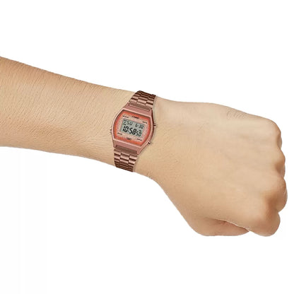 Casio VINTAGE COLLECTION B640WCG-5DF - D187 Rose Gold Digital - Unisex Watch