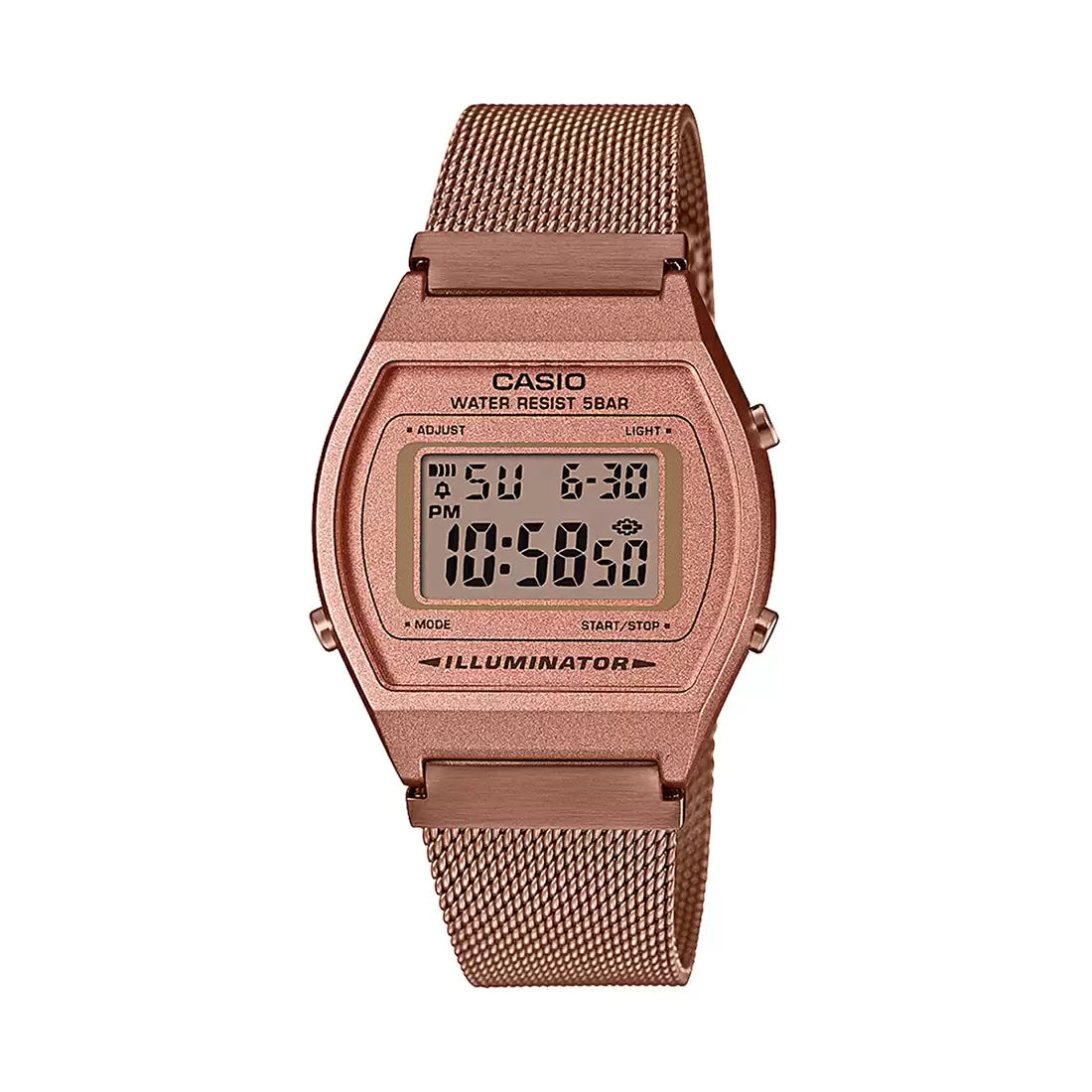 Casio VINTAGE COLLECTION B640WMR-5ADF - D216 Rose Gold Digital - Unisex Watch