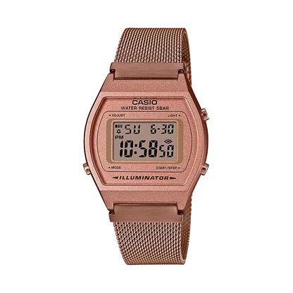 Casio VINTAGE COLLECTION B640WMR-5ADF - D216 Rose Gold Digital - Unisex Watch
