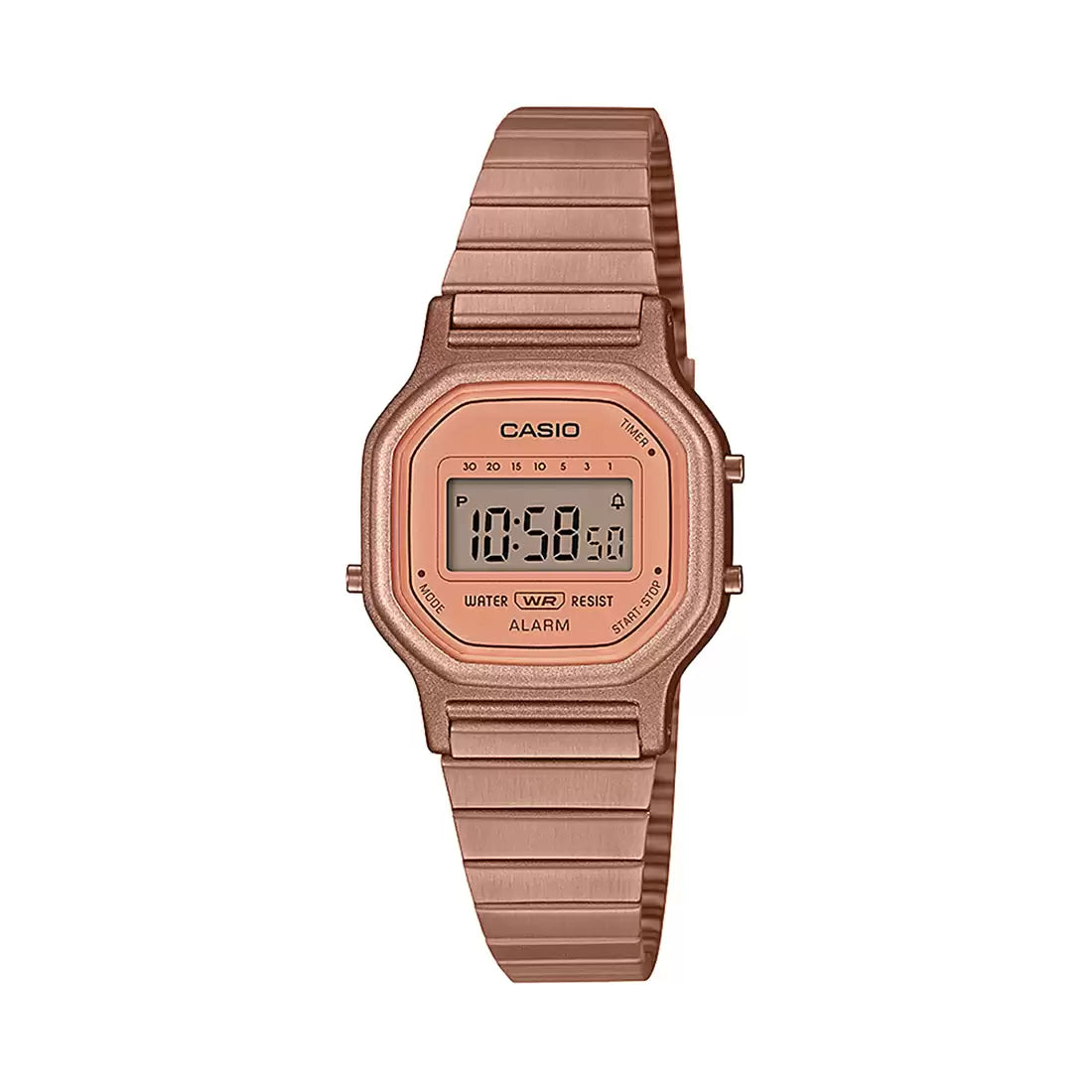 Casio VINTAGE COLLECTION LA-11WR-5ADF - D217 Rose Gold Digital - Women's Watch