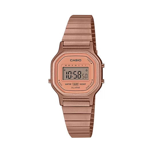 Casio VINTAGE COLLECTION LA-11WR-5ADF - D217 Rose Gold Digital - Women's Watch