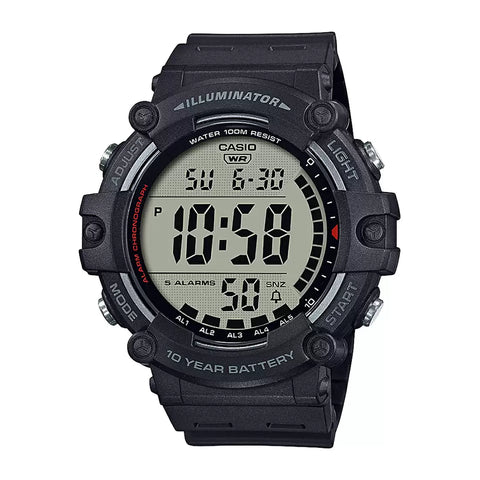 Casio YOUTH AE-1500WH-1AVDF - D218 Black Digital - Men's Watch - Buy Now at Sai Creations Watches
