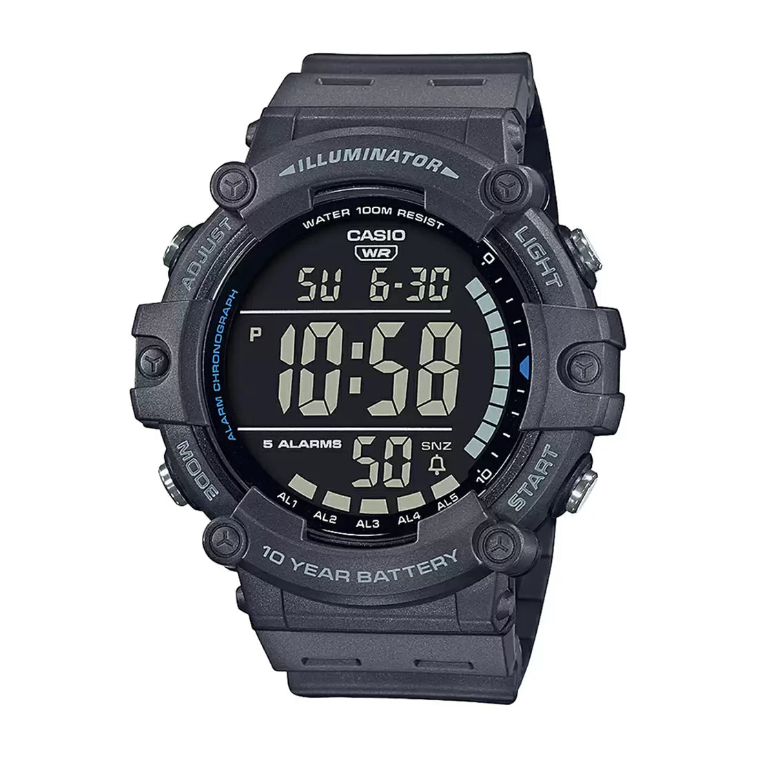 Casio YOUTH AE-1500WH-8BVDF - D219 Black Digital - Men's Watch