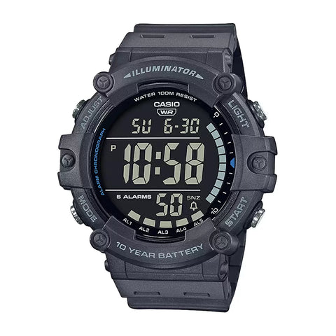 Casio YOUTH AE-1500WH-8BVDF - D219 Black Digital - Men's Watch - Buy Now at Sai Creations Watches