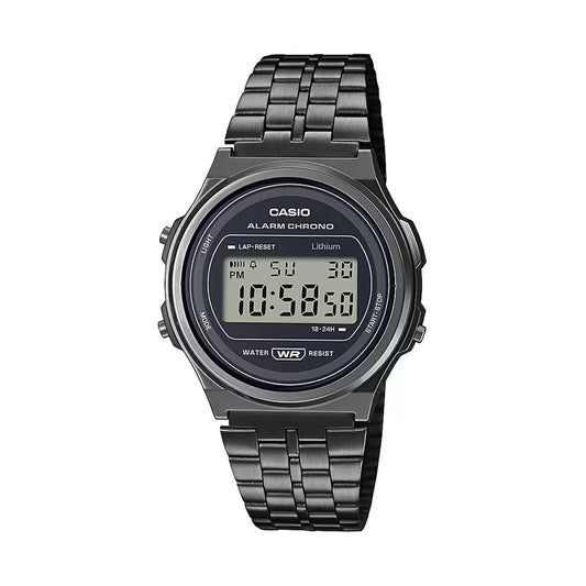 Casio VINTAGE COLLECTION A171WEGG-1ADF - D225 Black Digital - Unisex Watch