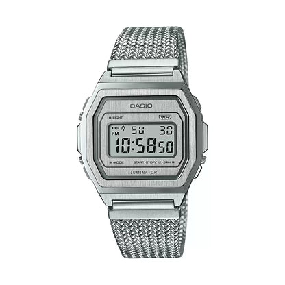 Casio VINTAGE COLLECTION A1000MA-7DF - D278 Silver European Vintage Unisex Watch