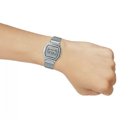 Casio VINTAGE COLLECTION A1000MA-7DF - D278 Silver European Vintage Unisex Watch