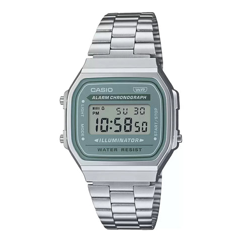 Casio VINTAGE COLLECTION A168WA-3AYDF - D330 Digital Men Watch - Buy Now at Sai Creations Watches