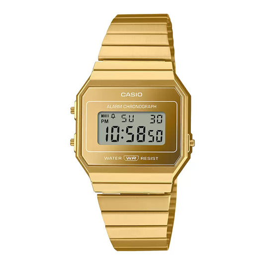 Casio VINTAGE COLLECTION A700WEVG-9ADF - D347 Digital Unisex Watch