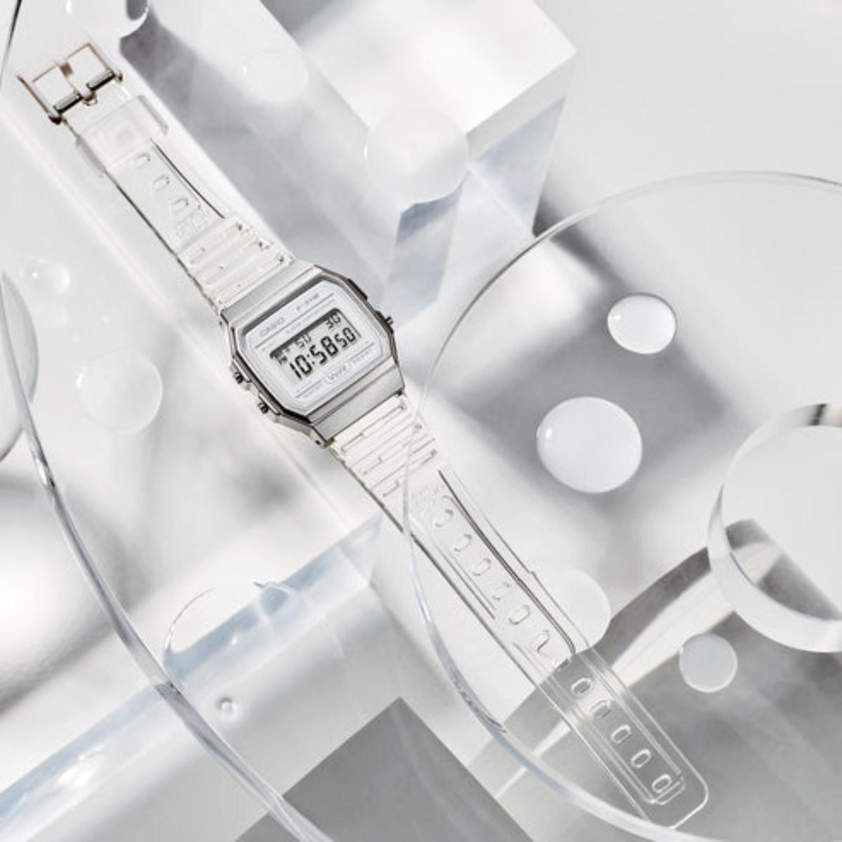 Casio Youth F-91WS-7DF Silver Dial Digital Resin Unisex Watch D359