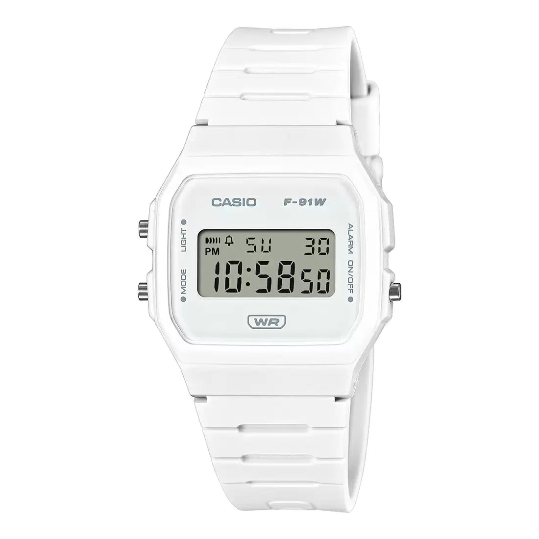 CASIO YOUTH F-91WB-7ADF White Digital Watch - D372