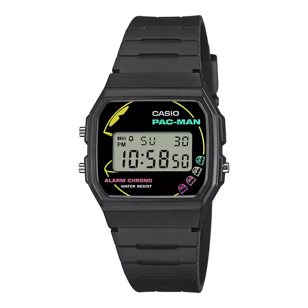 CASIO Pac Man YOUTH F91W PC-1ADR Digital Watch - D384