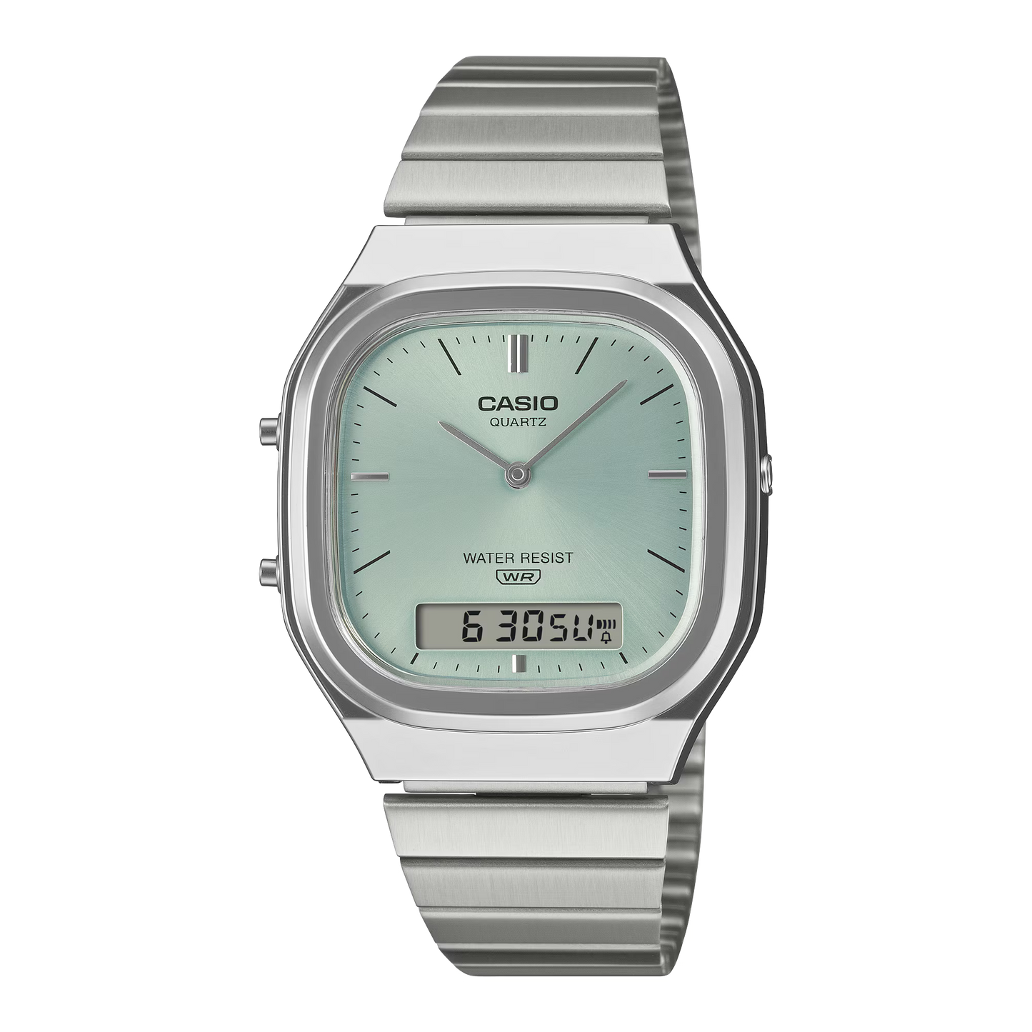 Casio Vintage AQ-240E-2A - D429 Light Blue Dial Analog Digital Unisex Watch
